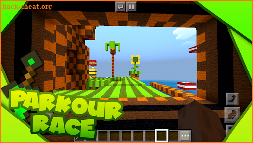 New Parkour Race Sonic X Minigame MCPE screenshot