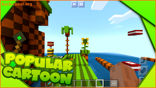 New Parkour Race Sonic X Minigame MCPE screenshot