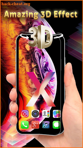 New Phone XS Max Launcher Theme Live HD Wallpapers screenshot