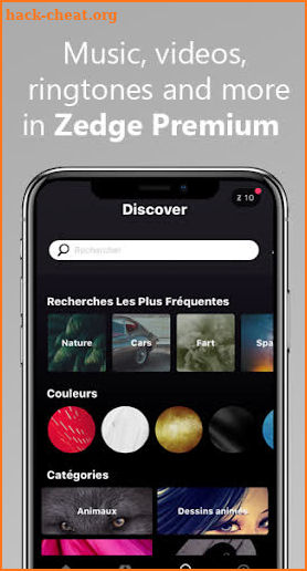 New Premium Zedge Wallpapers and Ringtones screenshot