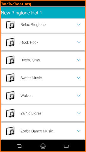 New Ringtone-Hot 1 screenshot
