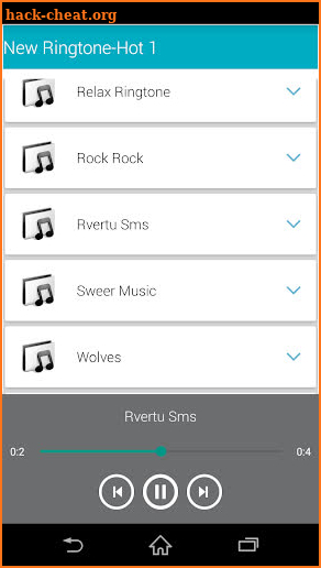 New Ringtone-Hot 1 screenshot