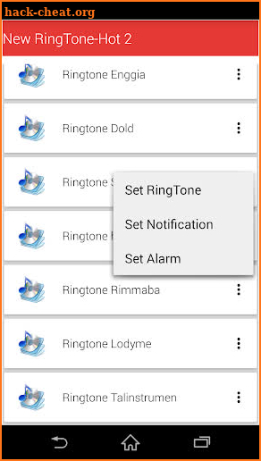 New RingTone-Hot 2 screenshot