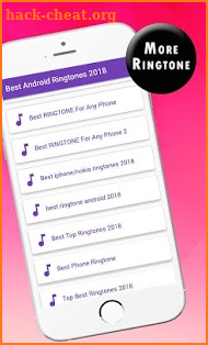 New Ringtones 2018 for Free screenshot