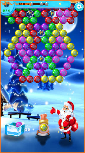 New Santa Christmas Bubble Shooter screenshot