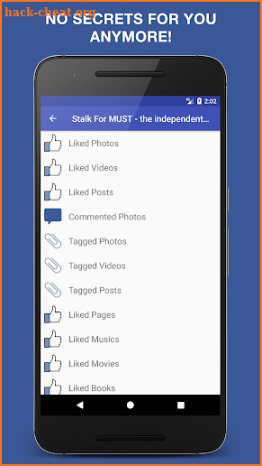 NEW Stalker For Facebook 2017 screenshot