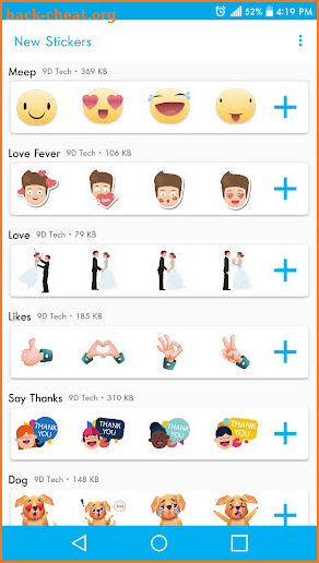 New Stickers for WhatsApp - Free WAStickerapps screenshot