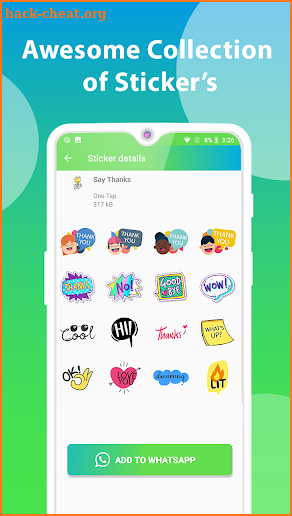 New Stickers for WhatsApp - Ultimate WAStickerapps screenshot