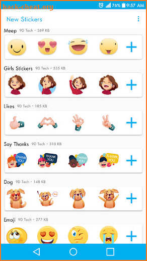 New Stickers For WhatsApp - WAStickerapps Free screenshot