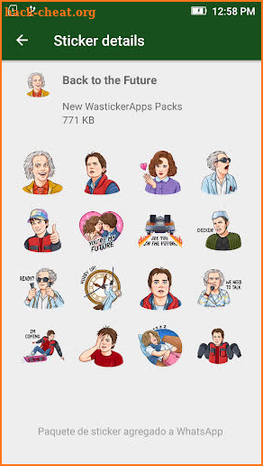 New Stickers Memes Movies & Series WAstickerapps screenshot