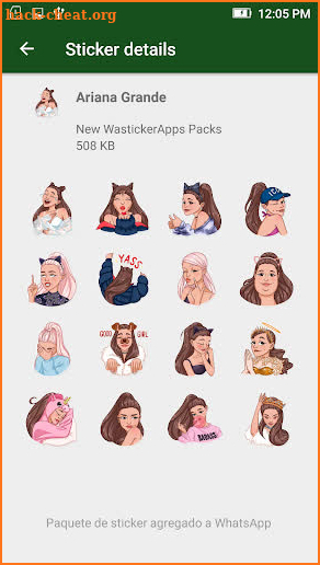 🎤New Stickers of Singers WAstickerapps Memes screenshot