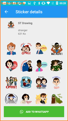 New Stranger Things Stickers for Whatsapp 2019 screenshot