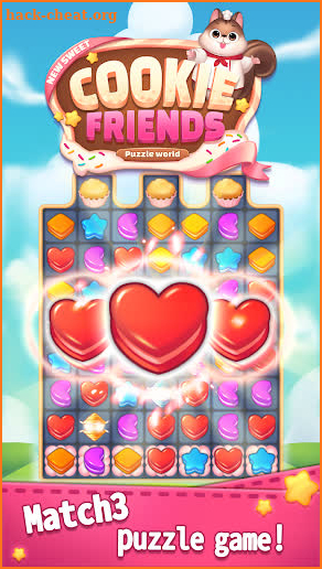 New Sweet Cookie Friends2020: Puzzle World screenshot