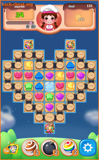 New Sweet Cookie pop season2 : 2020 puzzle world screenshot