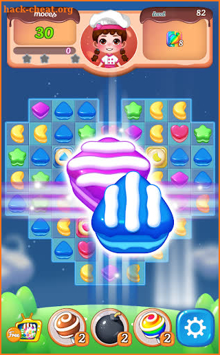 New Sweet Cookie pop season2 : 2020 puzzle world screenshot