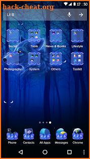 New Theme 2018 - Wolf 3D Theme for Android Free screenshot