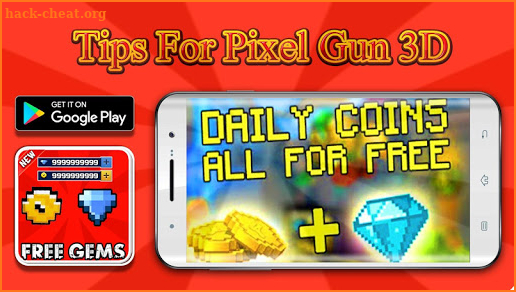 NEW Tips For Pixel Gun 3D Gems 2019💎 screenshot