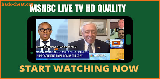 NEW TV APP FOR MSNBC LIVE VIEWERS screenshot