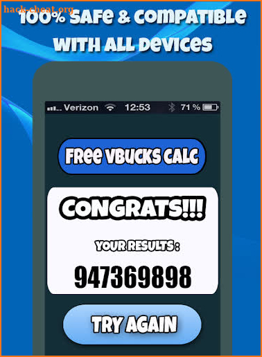 New VBucks Counter & VBX Tips screenshot