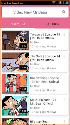 New Video Mr Bean Cartoon screenshot