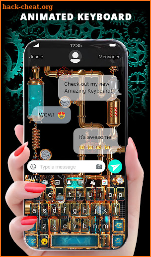 New Wallpaper App 2021 - Steampunk Energy screenshot