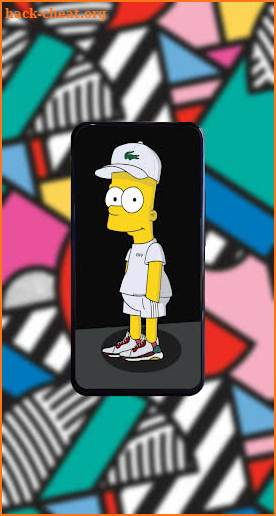 New Wallpaper Bart Art HD screenshot