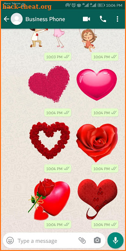 New WaStickerApps Romantic 💕 Love Stickers screenshot