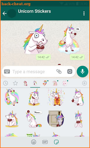 New WAStickerApps 🦄 Unicorn Stickers For WhatsApp screenshot