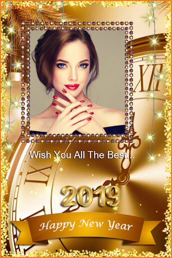 New Year 2019 Photo Frames , 2019 Greetings Cards screenshot