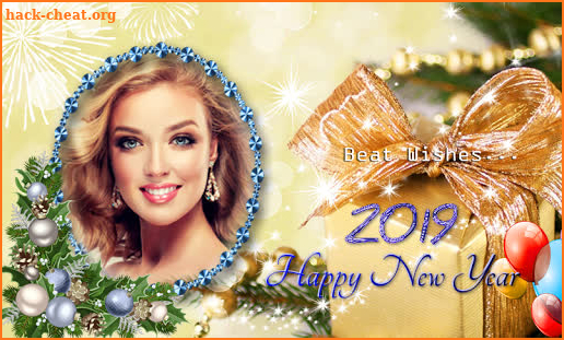 New Year 2019 Photo Frames,New Year Greetings 2019 screenshot