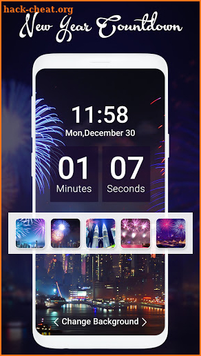 New Year 2021 Countdown - Live Coutdown Wallpaper screenshot