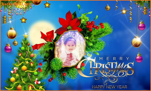 New Year & Christmas Photo Frame screenshot