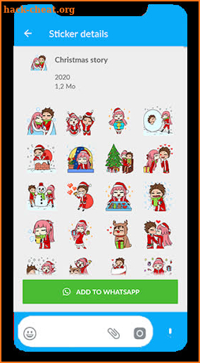 🎄New Year Christmas Stickers for Whatsapp 2020🎄 screenshot