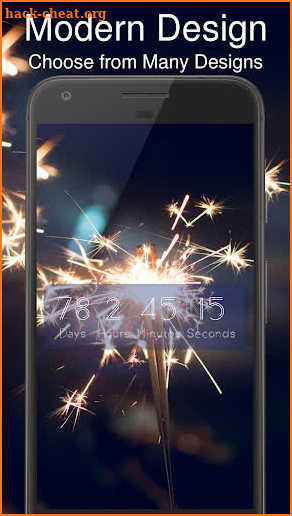 New Year Countdown 2019 + Live wallpaper 🎇✨🎉 screenshot