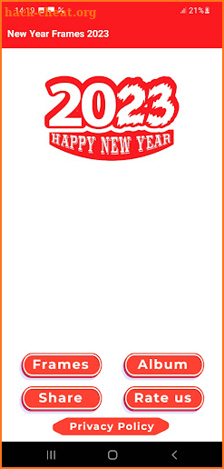 New Year Frames 2023 screenshot