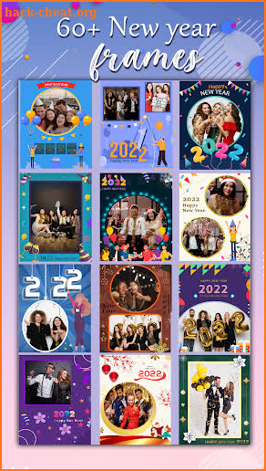 New Year Frames Greeting Cards screenshot