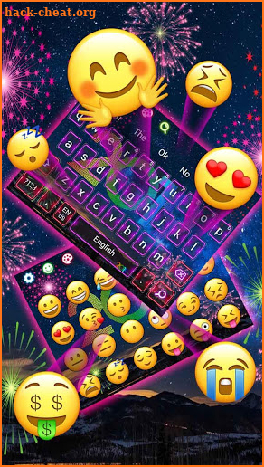 New Year Keyboard screenshot