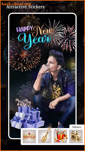 New Year Photo Editor 2022 screenshot