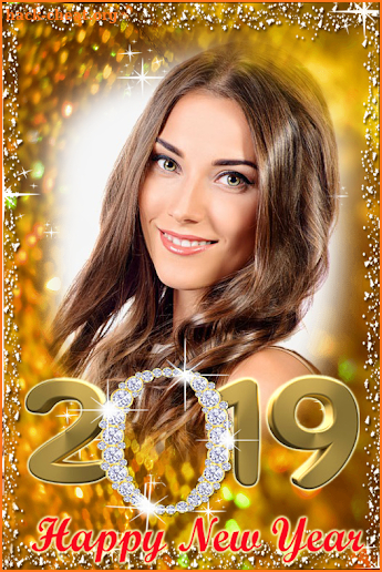 New year photo frame 2019 screenshot