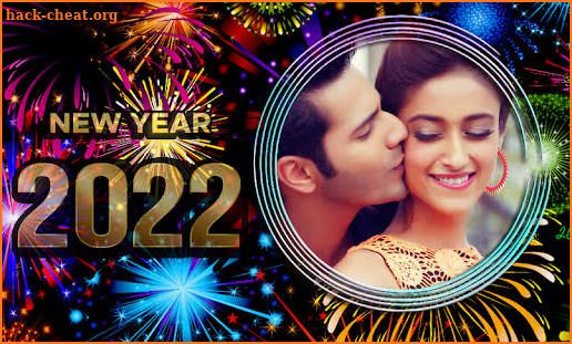 New year photo frame 2022 screenshot