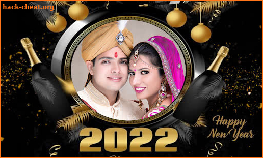 New year photo frame 2022 screenshot