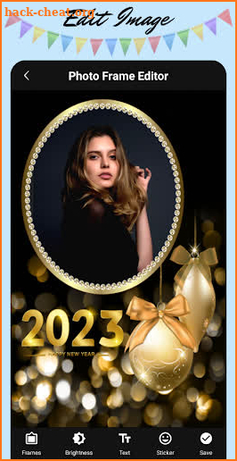 New Year Photo Frame 2023 screenshot