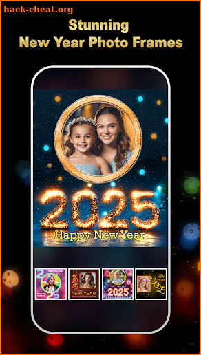 New Year Photo Frame 2025 screenshot