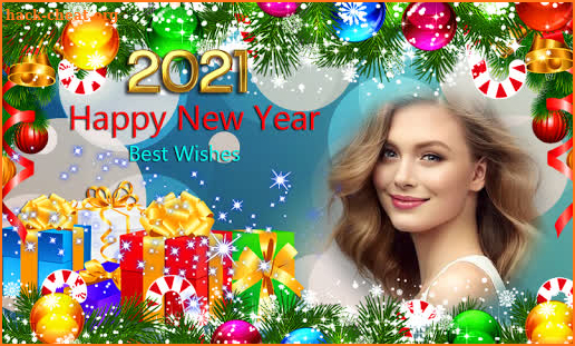 New Year Photo Frames 2021,New Year Greetings 2021 screenshot