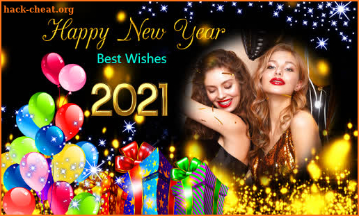 New Year Photo Frames 2021,New Year Greetings 2021 screenshot