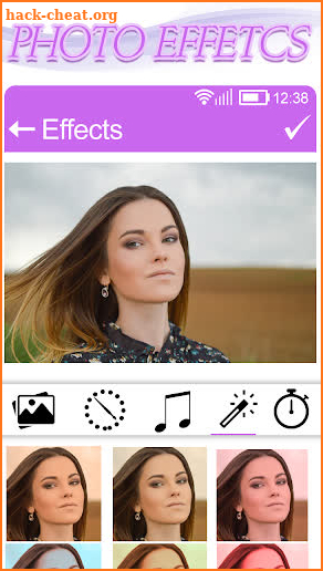 New Year Photo Snaps Video Maker 2020Music Editor screenshot