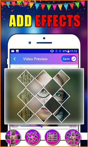 New Year Photo Video maker 2019 - Slideshow maker screenshot