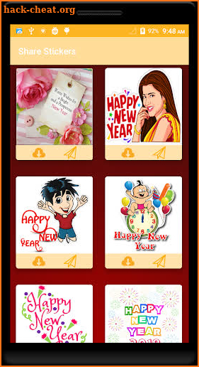 New Year Stickers screenshot