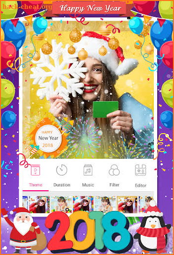 New Year Video Maker screenshot