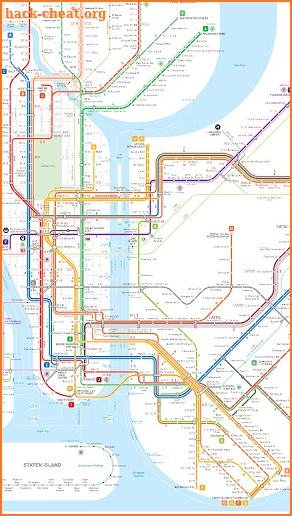 New York City Subway Map screenshot